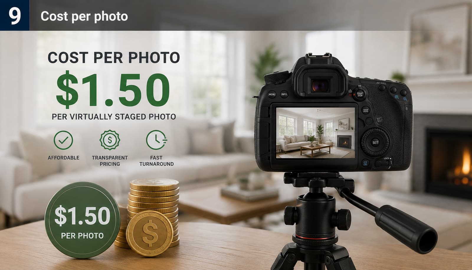 How Much Does Virtual Staging Cost Per Photo? (2026 Price Comparison)